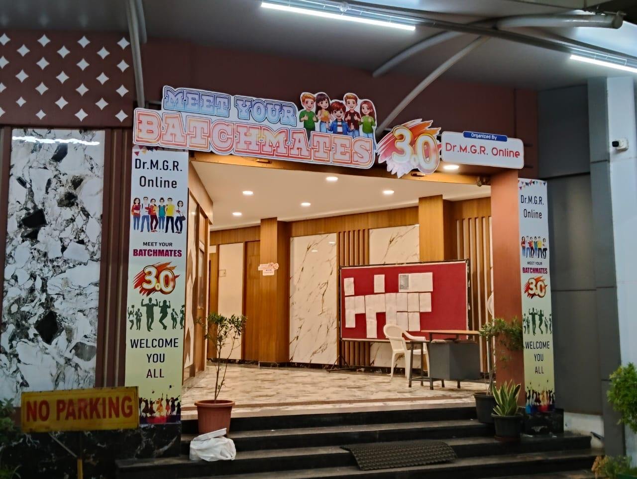 Traditional festival event decoration with garlands